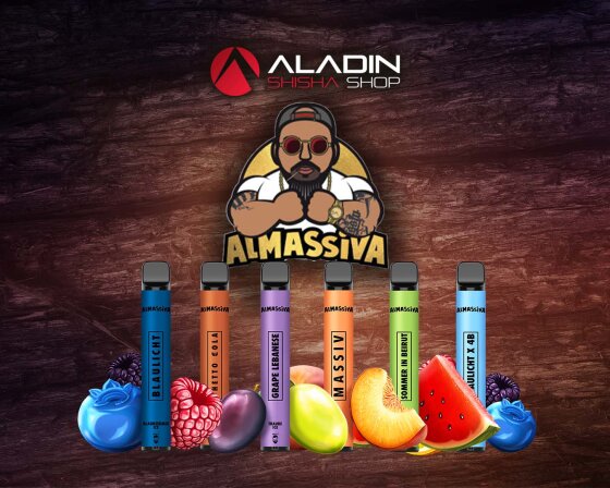 Al Massiva Vapes: Die neuen E-Shishas von Massiv - Die Al Massiva Vapes: Die perfekte E-Shisha für jeden Anlass