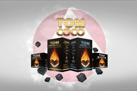 TOM COCO: Die beste Naturkohle für Deine Shisha