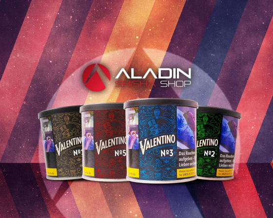 Valentino Shisha Tabak – Eine hochwertige und aromatische Wahl für Shisha-Enthusiasten - Entdecke den einzigartigen Geschmack von Valentino Shisha Tabak