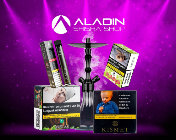 Bestseller Restocks und brandneue Produkte im Aladin Shisha Shop