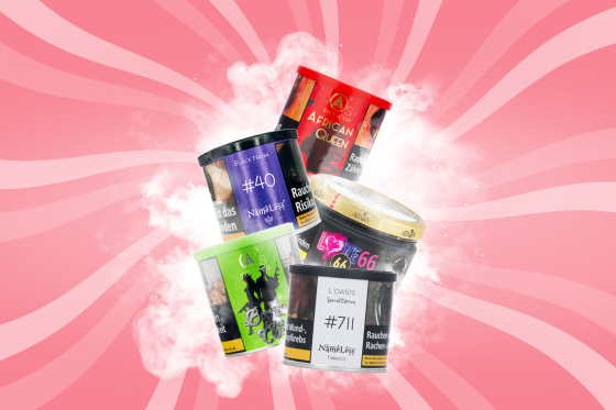 Shisha Tabak Highlights im Aladin Shisha Shop: Entdecke die besten Sorten von Nameless, Adalya und O\'s