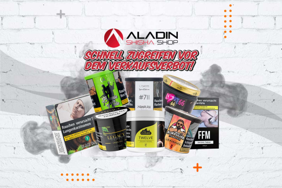 200g Shisha Tabak: Schnell zugreifen vor dem Verkaufsverbot! - Letzte Chance: 200g Shisha-Tabak vor dem Verkaufsverbot kaufen!