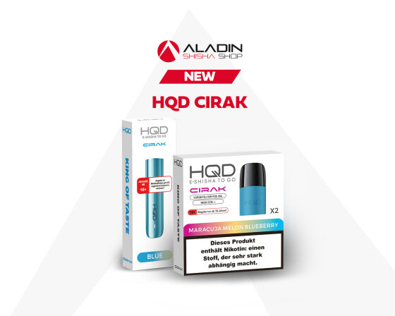 HQD Cirak Pod System: Revolution im Dampfen &amp; Geld sparen