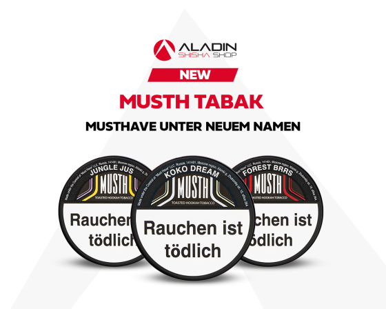 MustH Tabak: MustHave unter neuem Namen