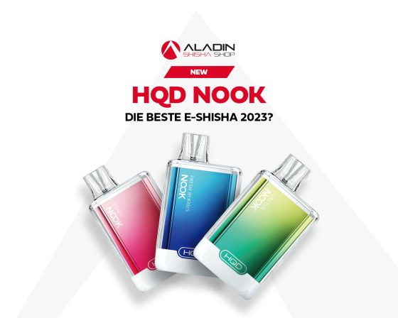 HQD Nook: Die beste E-Shisha 2023?