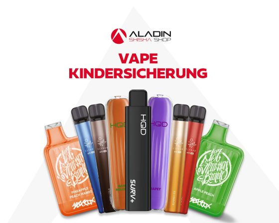 Vape Kindersicherung deaktivieren: HQD, Elfbar, 187 &amp; Co. - Vape-Kindersicherung geht nicht raus? Hier ist die Lösung!