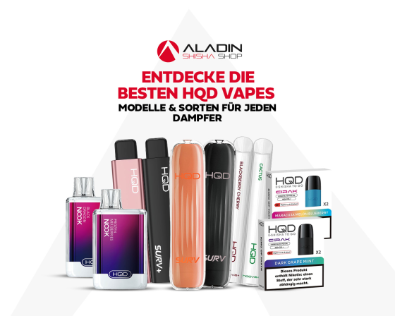 Entdecke die besten HQD Vapes: Modelle &amp; Sorten für jeden Dampfer - Top 10 HQD E-Zigaretten: Finde die perfekte Vape für dein Dampferlebnis