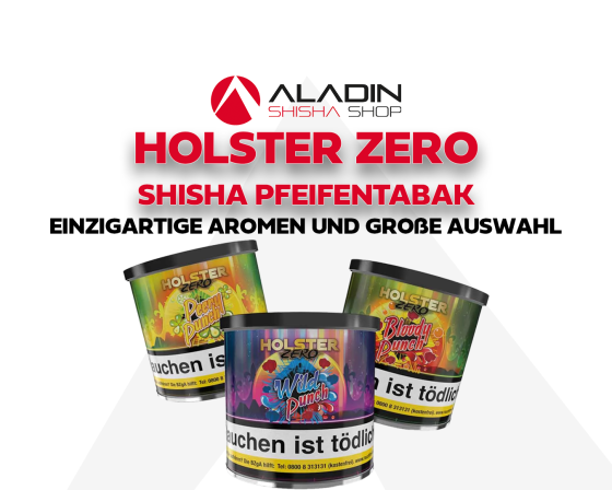 Holster Zero Shisha Pfeifentabak: Einzigartige Aromen und große Auswahl - Entdecke Holster Zero: Der Shisha Pfeifentabak für anspruchsvolle Genießer
