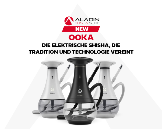 OOKA: Die elektrische Shisha, die Tradition und Technologie vereint - OOKA: Die Zukunft des Shisha-Genusses mit exklusiven Aromen-Pods