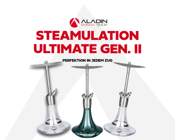 Steamulation Ultimate Gen. II: Perfektion in jedem Zug - Steamulation Ultimate Gen. II – Die Zukunft der Shishas