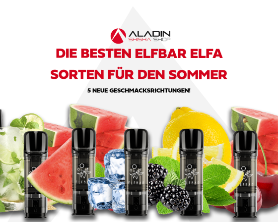 Die besten Elfbar ELFA Sorten für den Sommer: 5 neue Geschmacksrichtungen!