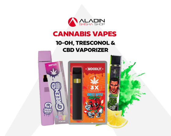 Cannabis Vapes: 10-OH, Tresconol &amp; CBD Vaporizer - Cannabis Vapes: Mehr als nur ein Trend