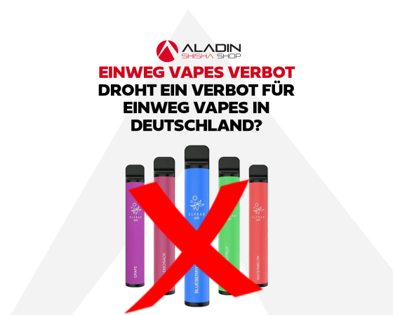 Einweg Vapes Verbot in Deutschland: Was Du jetzt wissen musst - Einweg Vapes Verbot in Deutschland? Das musst Du wissen!