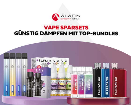 Vape Sparsets im Überblick – Günstig Dampfen mit Top-Bundles