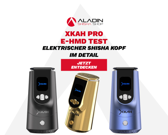 XKAH Pro E-HMD Test – Elektrischer Shisha Kopf im Detail - XKAH Pro E-HMD im Test – Elektrischer Shisha Kopf erklärt
