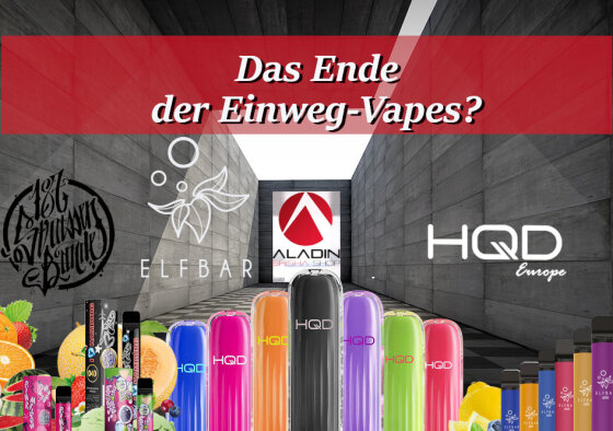 Ist es das Ende der Einweg-Vapes? - Ein Ende der Einweg-Vapes ist in Sicht