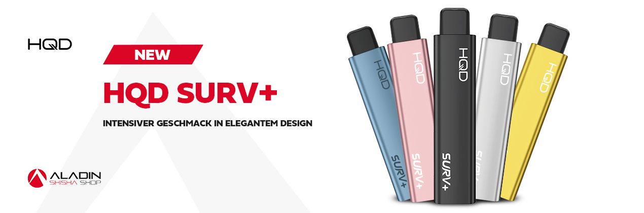 Entdecke die neue HQD Surv+ mit Mesh Coil Technologie