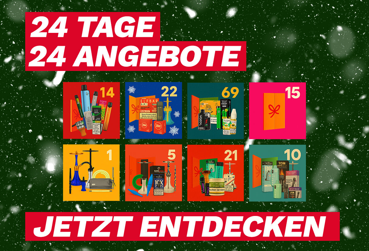Aladin Vape &amp; Shisha Adventskalender