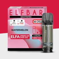 ELFA by Elfbar - Watermelon Nikotinfrei - Pod (2er Pack)