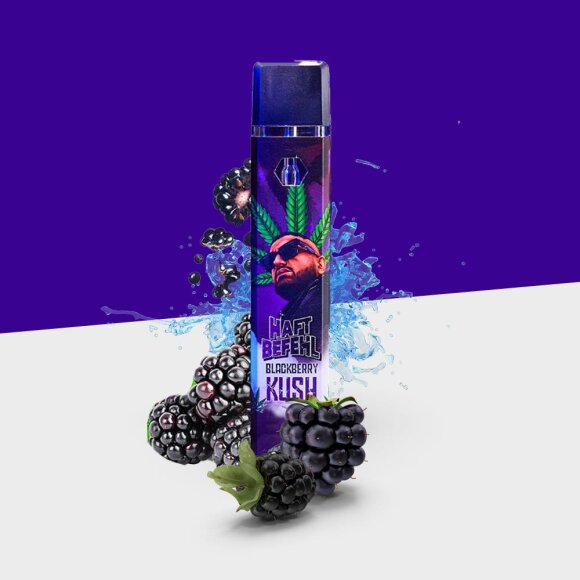 Haftbefehl - Blackberry Kush - 10-OH - Einweg Vape