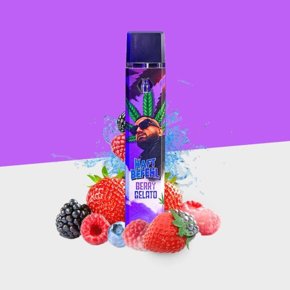 Haftbefehl - Berry Gelato -10-OH - Einweg Vape