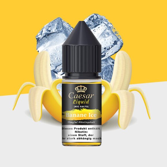 Caesar - Banane Ice - 10mg/ml - 10ml E-Liquid