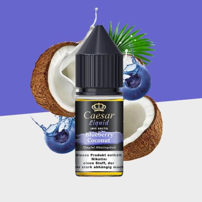 Caesar - Blueberry Coconut - 10mg/ml - 10ml E-Liquid