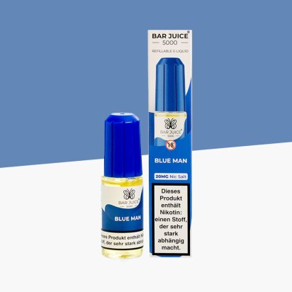Bar Juice 5000 - Blue Man 20mg/ml - E-Liquid