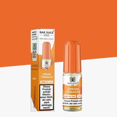 Bar Juice 5000 - Cream Tobacco 10mg/ml - E-Liquid