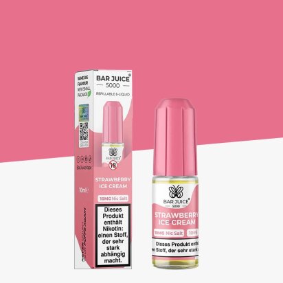 Bar Juice 5000 - Strawberry Ice Cream 10mg/ml - E-Liquid