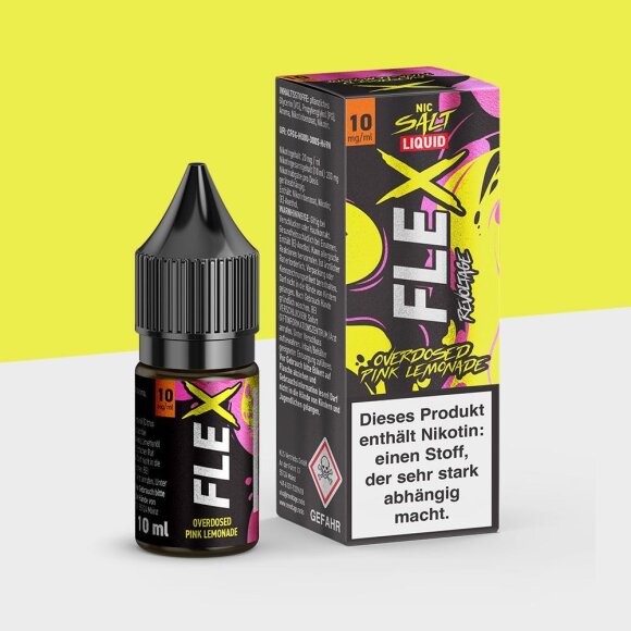 Revoltage - Pink Lemonade 10mg/ml - Flex Overdosed - E-Liquid