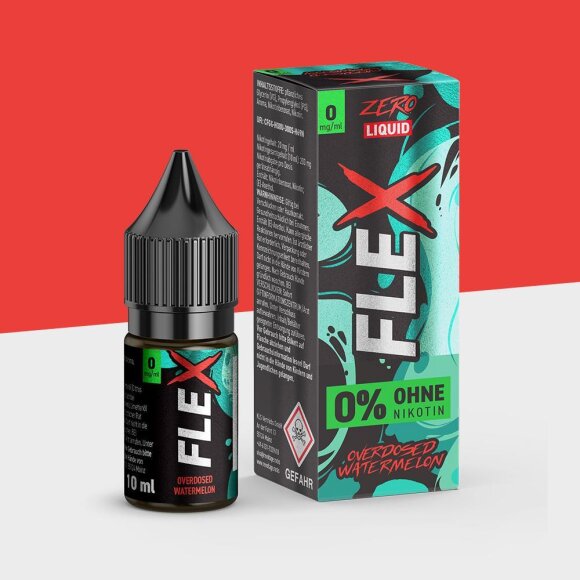 Revoltage - Watermelon 0mg/ml - Flex Overdosed - E-Liquid