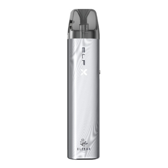 Elfbar ELFX - Silver - Refillable Pod Kit