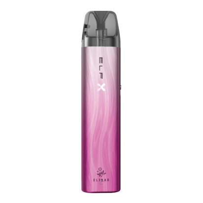 Elfbar ELFX - Silver Pink - Refillable Pod Kit