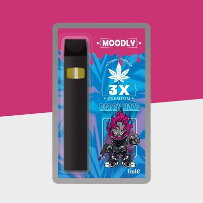 MOODLY - Berry Haze - Tresconol-X Einweg Vape