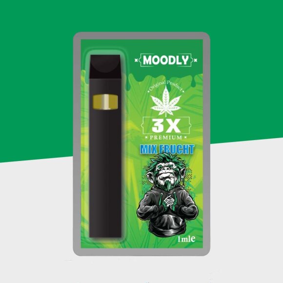 MOODLY - Mix Frucht - Tresconol-X Einweg Vape