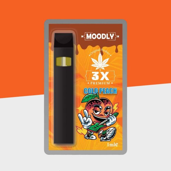 MOODLY - Cold Peach - Tresconol-X Einweg Vape
