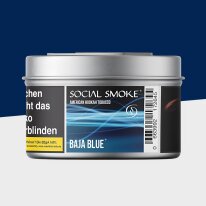 Social Smoke Tabak 200g - Baja Blue