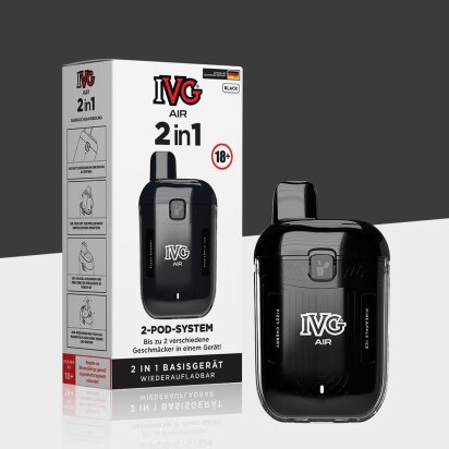 IVG Air 2 in 1 - Black - Pod Kit