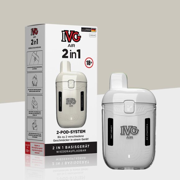 IVG Air 2 in 1 - Cream - Pod Kit