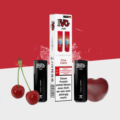 IVG Air - Fizzy Cherry - Pod 20mg/ml (2er Pack)
