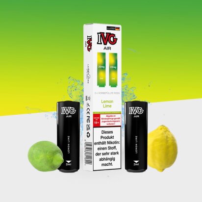 IVG Air - Lemon Lime - Pod 20mg/ml (2er Pack)