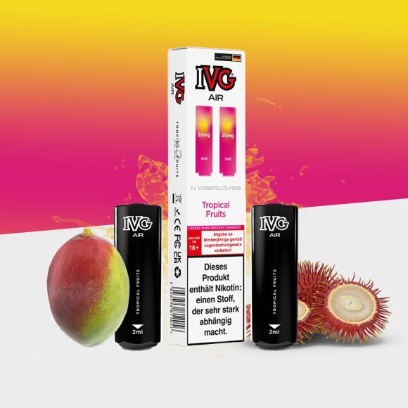 IVG Air - Tropical Fruits - Pod 20mg/ml (2er Pack)