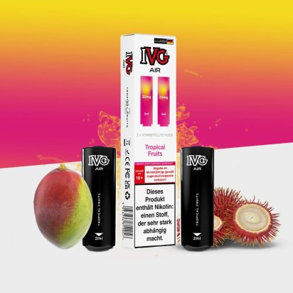 IVG Air - Tropical Fruits - Pod 20mg/ml (2er Pack)