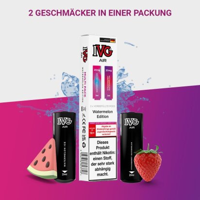 IVG Air - Watermelon Edition - Pod 20mg/ml (2er Pack)