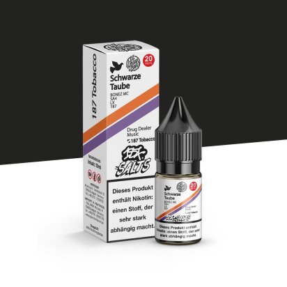 187 Strassenbande - Schwarze Taube 20mg/ml - E-Liquid