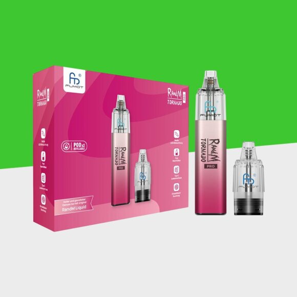 RandM Tornado Pro - Pink - Pod Kit
