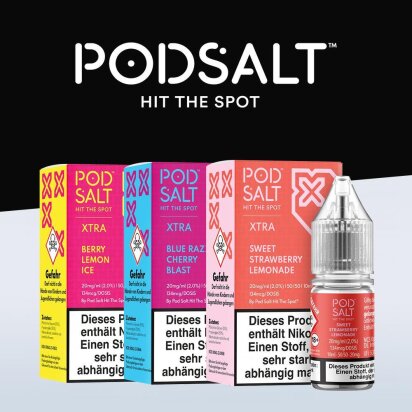 Pod Salt Xtra - 10/20 mg/ml - E-Liquid