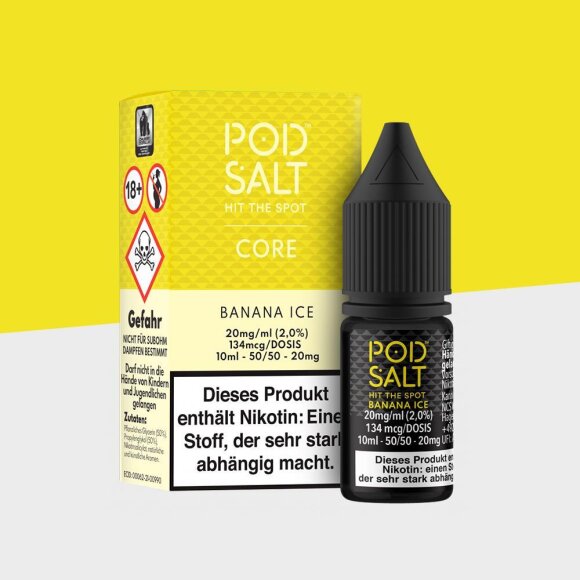 Pod Salt Core - Banana Ice 11mg/ml - E-Liquid