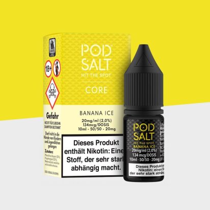 Pod Salt Core - Banana Ice 11mg/ml - E-Liquid